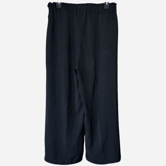 Rachel Zoe Wide Leg Elastic Waist Pants in Dark Black Women’s S - Picture 5 of 8